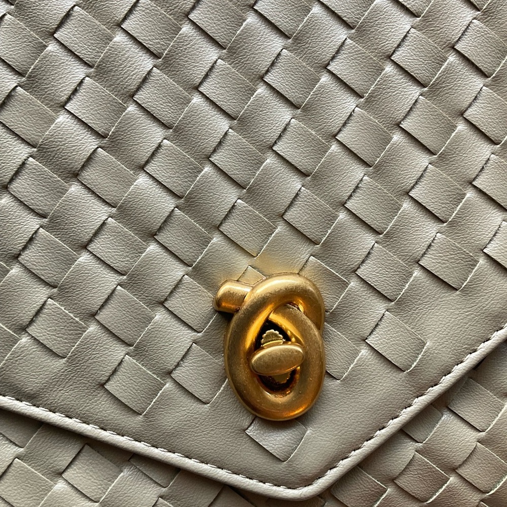 Anthropologie Foldover Woven Clutch - Picture 10 of 16